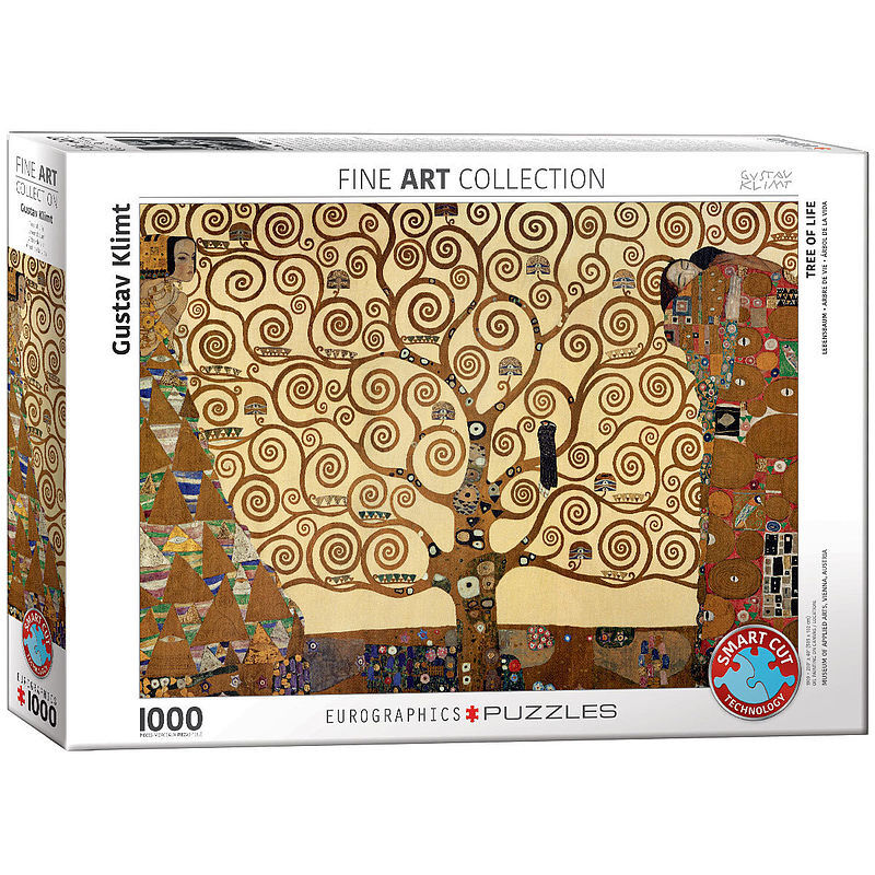 Puzzle 1000 drzewo życia klimt 6000-6059