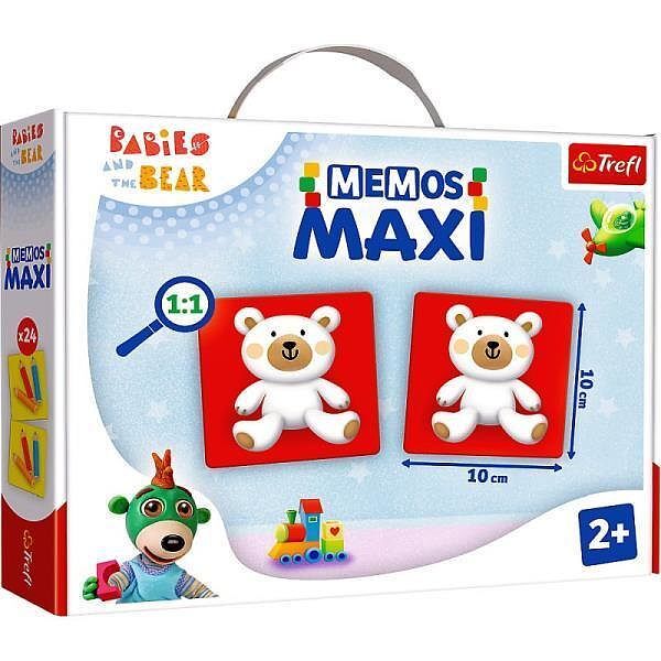 Gra memos maxi bobaski i miś 02332