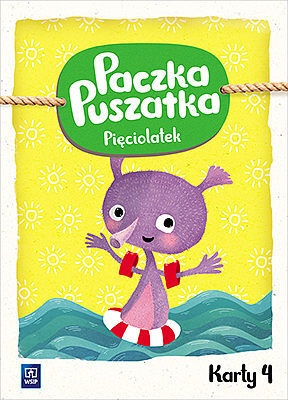Paczka Puszatka. Karty pracy pięciolatek część 4 roczne przygotowanie przedszkolne