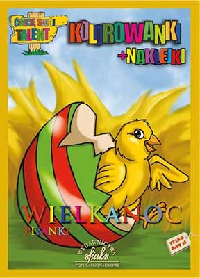 Pisanki kolorowanka wielkanocna