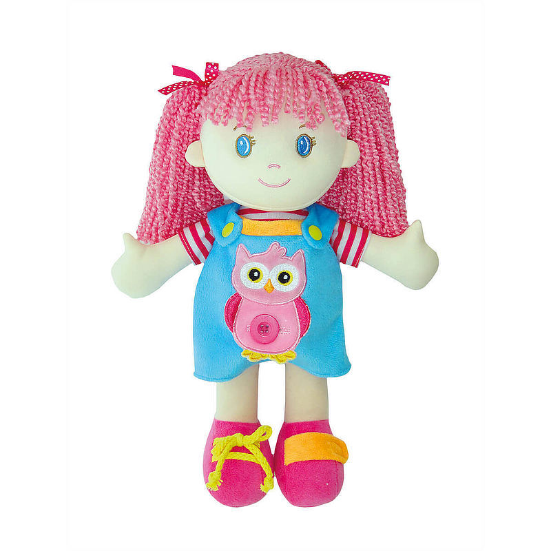 Lalka szmacianka edukacyjna 33 cm sp82902