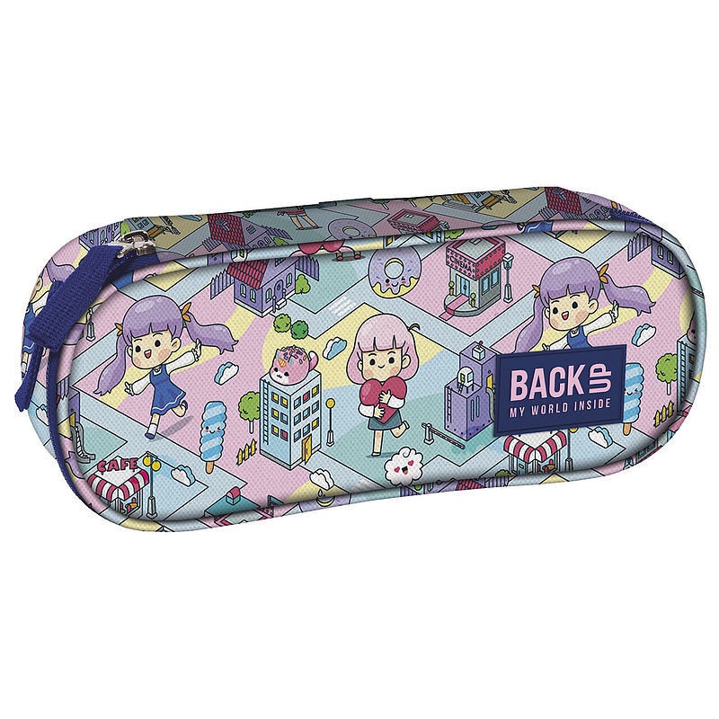 Piórnik owalny backup 5 model a01 świat gry