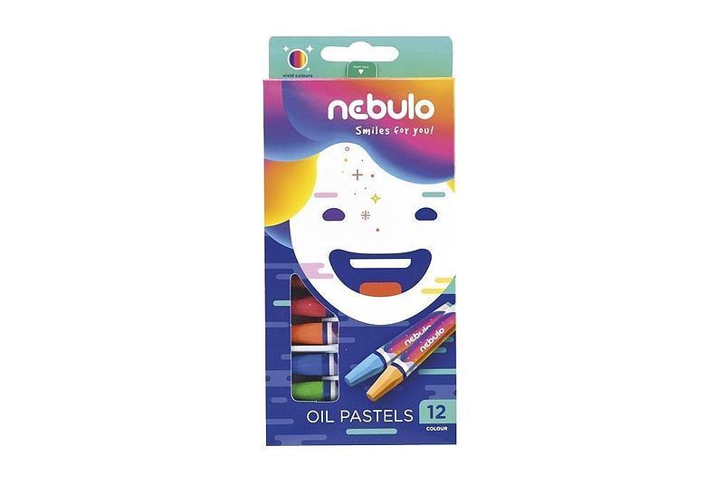 Pastele olejne nebudo 12 kolorów