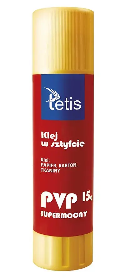 Klej w sztyfcie typu pvp 15g paczka 20 sztuk