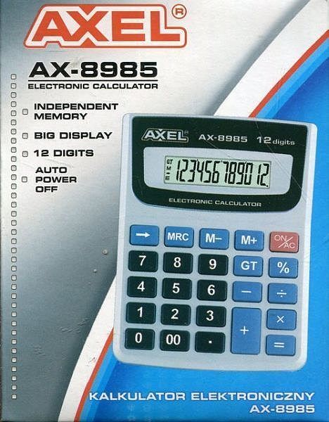 Kalkulator ax-8985
