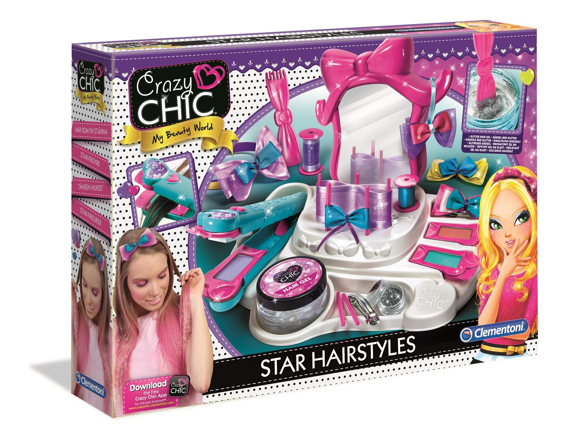 Zestaw Salon fyzjerski Crazy chic78420
