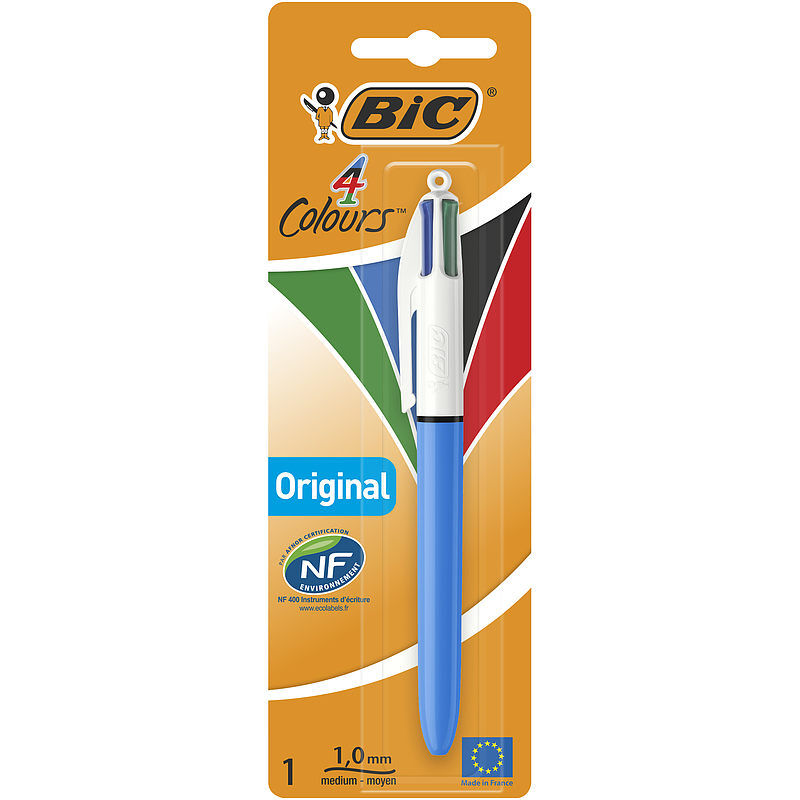 Długopis bic 4 colours original mix ast blister 1szt