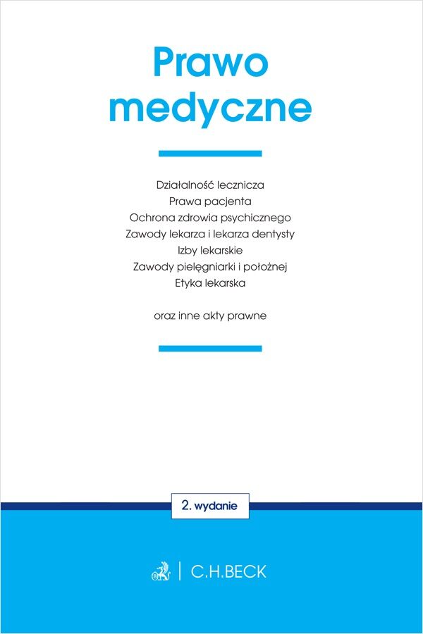 Prawo medyczne oraz inne akty prawne wyd. 2020