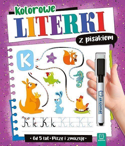Kolorowe literki z pisakiem. Piszę i zmazuję od 5 lat