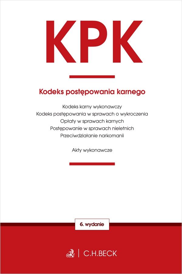 Kodeks postępowania karnego oraz ustawy towarzyszące wyd. 6