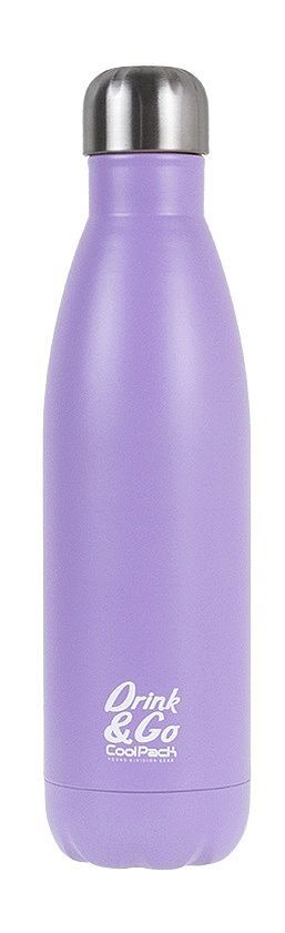 Bidon termiczny metalowy coolpack pastel fiolet