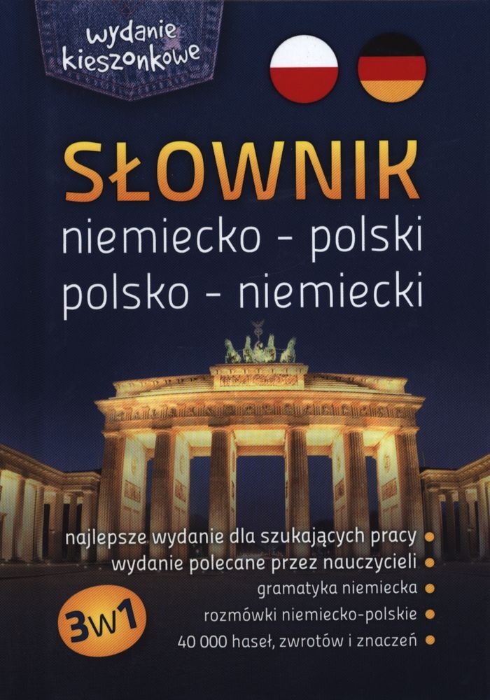 Słownik niemiecko-polski, polsko-niemiecki wyd. kieszonkowe