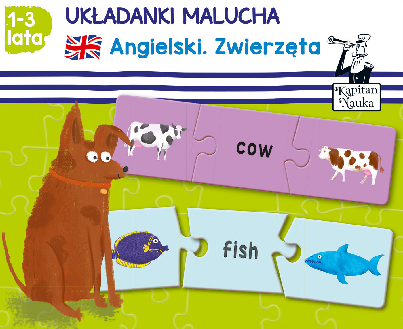 Układanki malucha Angielski Zwierzęta