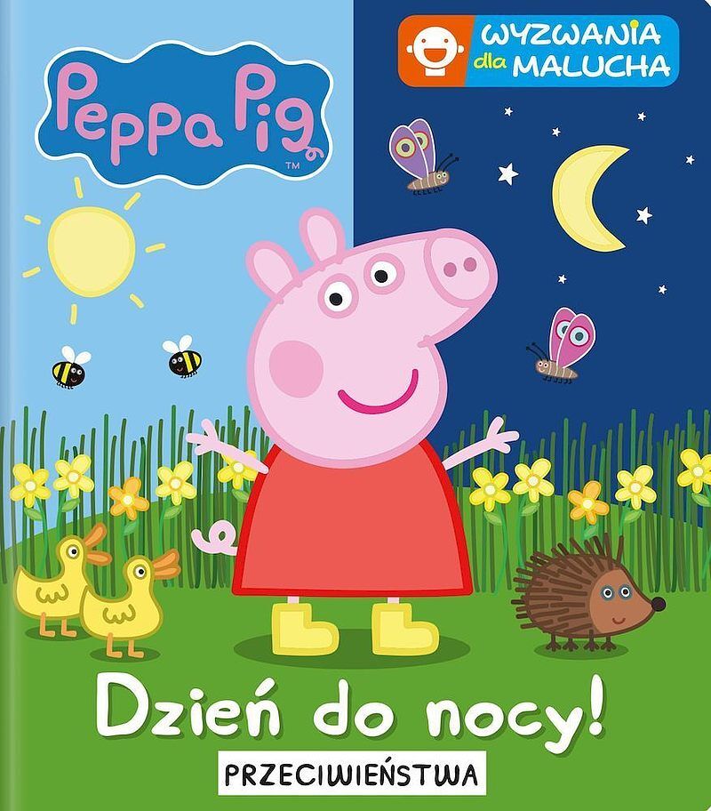 Peppa Pig. Wyzwania dla malucha. Dzień do nocy. Przeciwieństwa