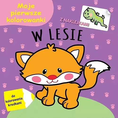 Moje pierwsze kolorowanki. W lesie