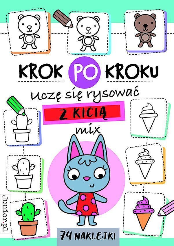 Uczę się rysować z kicią. Krok po kroku