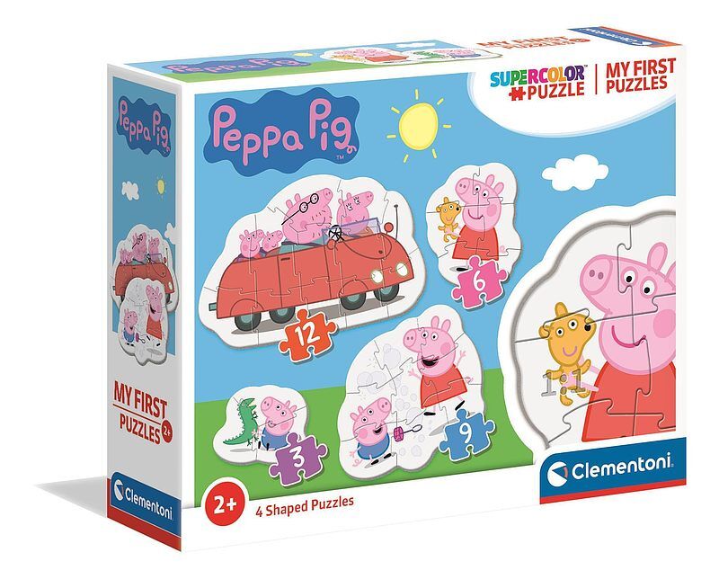 Puzzle 4w1 Moje pierwsze puzzle Świnka Peppa
