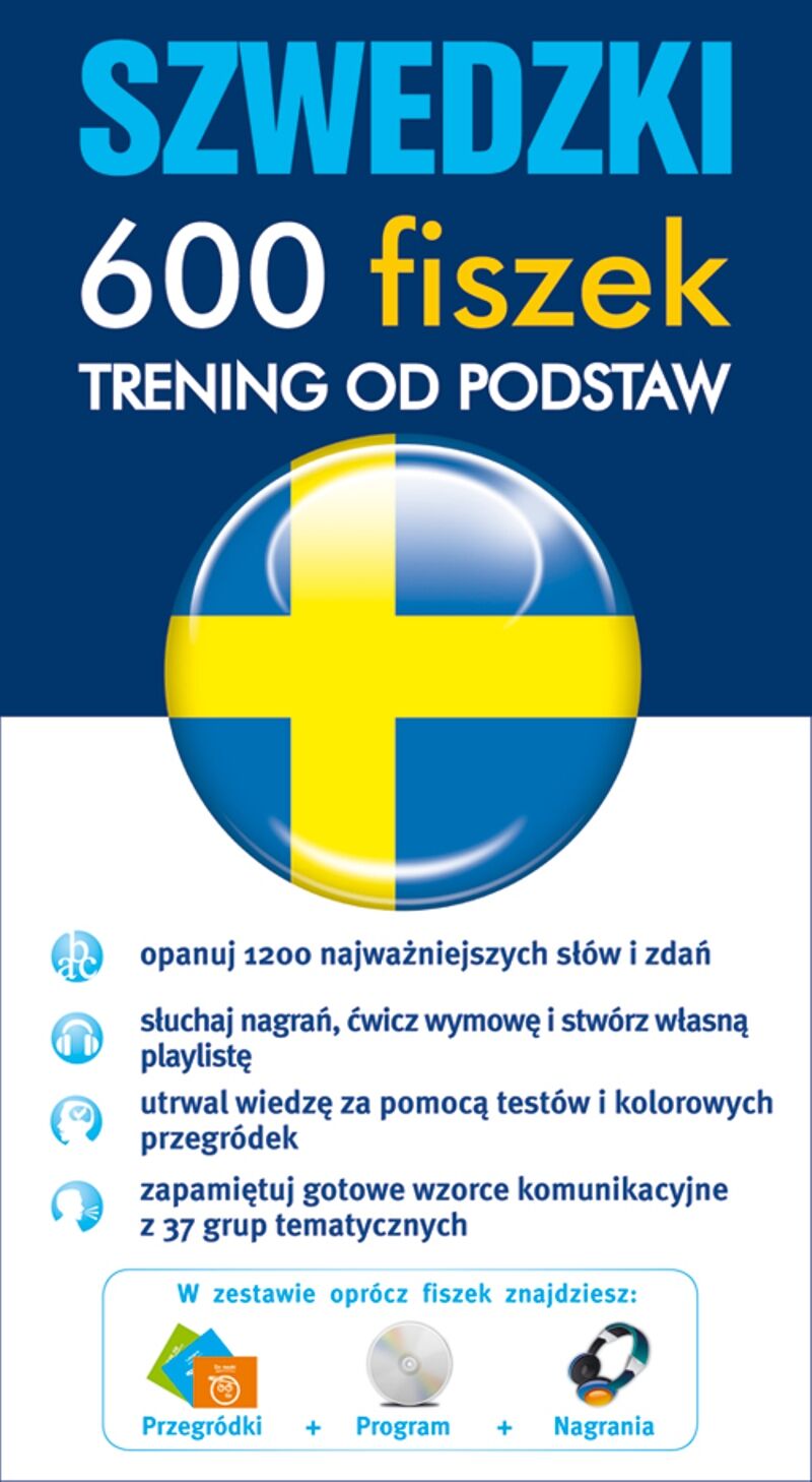 Szwedzki 600 fiszek Trening od podstaw