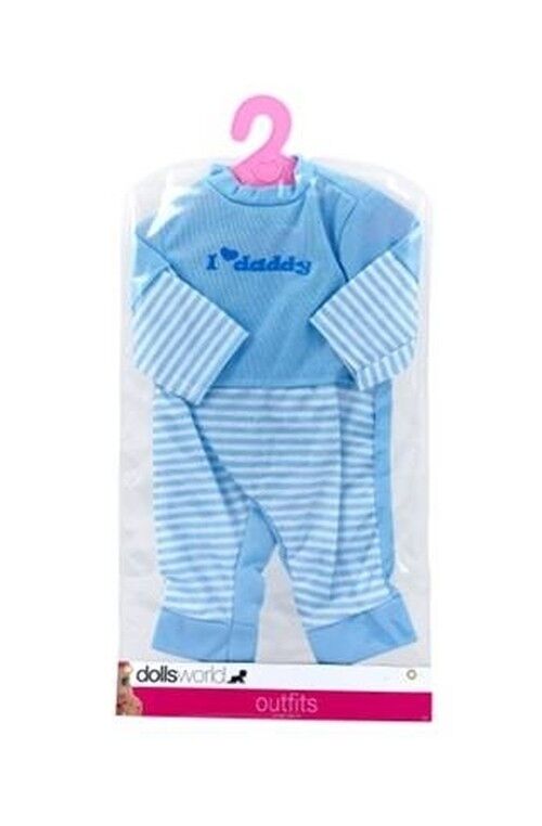 Ubranko dla lalki deluxe fashion boutique niebieskie 41 cm