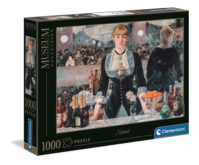 Puzzle 1000 muzeum manet a bar at the folies-bergere 39661