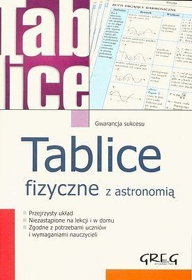 Tablice fizyczne z astronomią