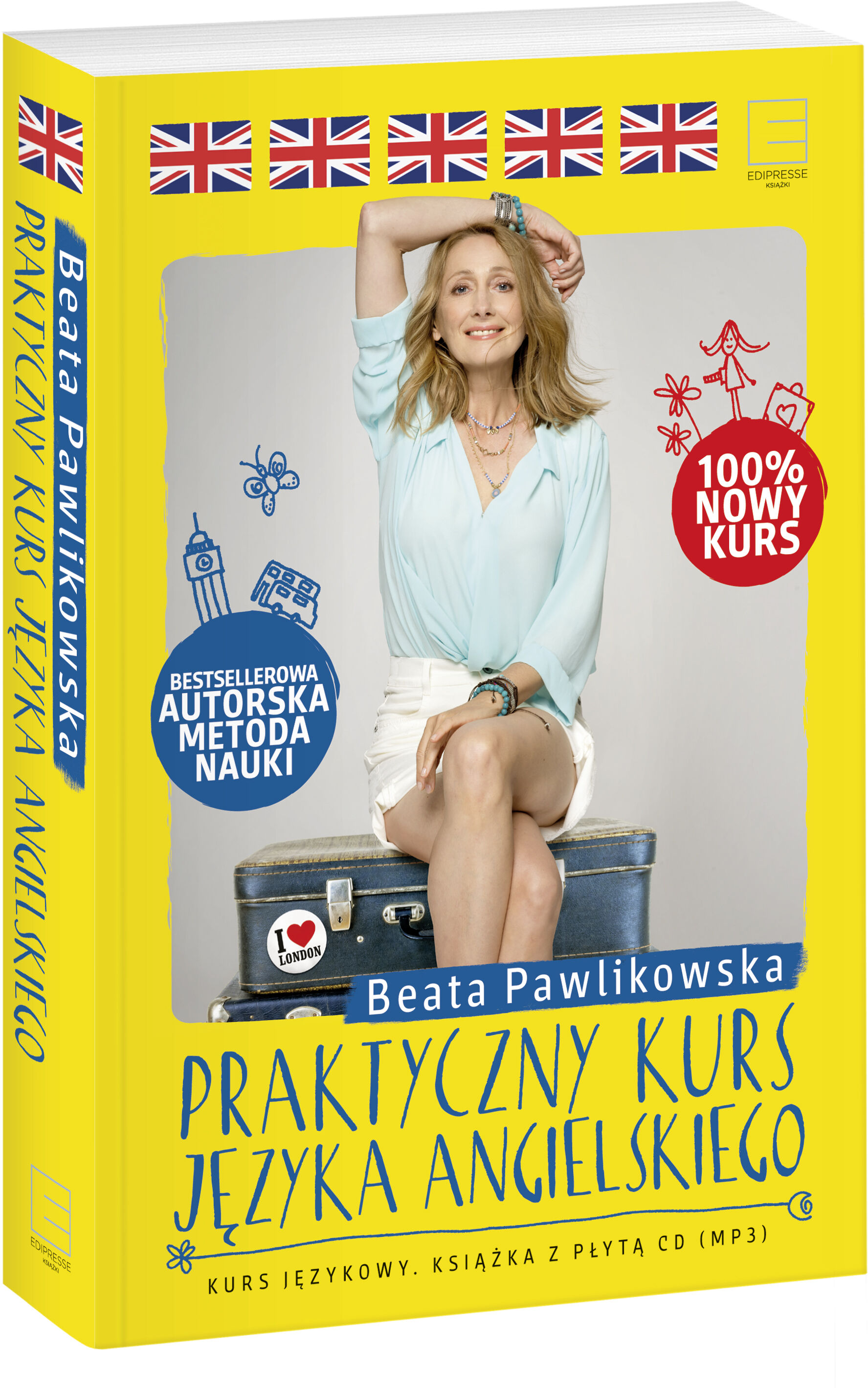 Praktyczny kurs mówienia i rozmawiania - język angielski. Książka z płytą.