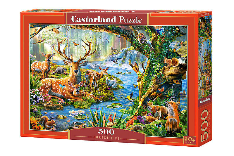 Puzzle 500 Forest Life