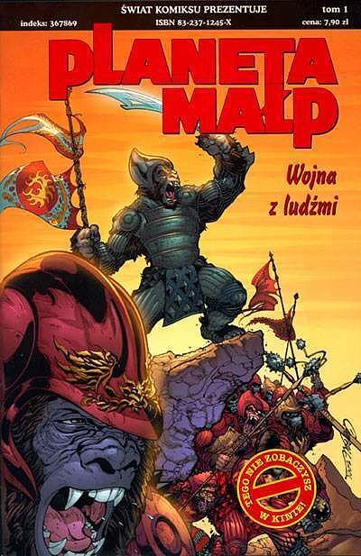 Świat komiksu prezentuje - 1 - Planeta małp: Wojna z ludźmi