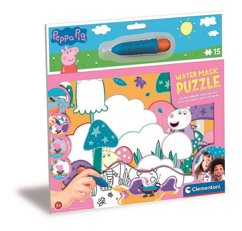 Puzzle 15 water magic15 peppa pig 22246