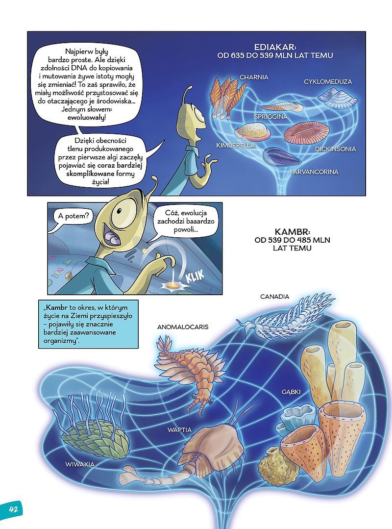 Nauka z komiksem. Genetyka i ewolucja - 01 - Życie