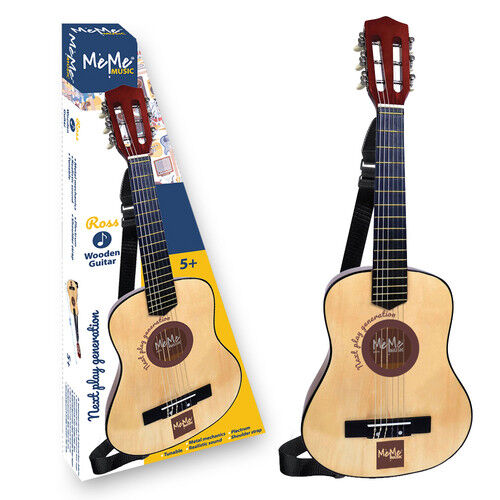 Klasyczna hiszpańska drewniana gitara