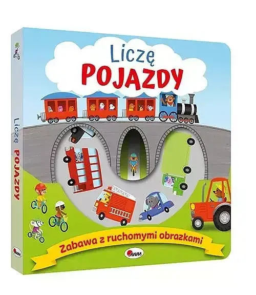 Zabawa z ruchomymi obrazkami Liczę pojazdy
