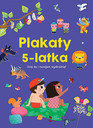 Plakaty 5-latka Uczę się i rozwijam wyobraźnię!
