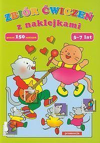Zbiór ćwiczeń z naklejkami 5-7 lat