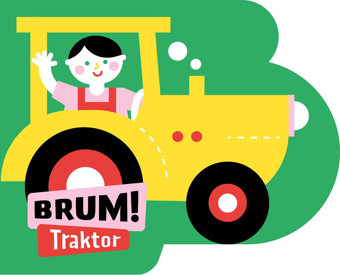 Wykrojnik. Seria Brum! Traktor
