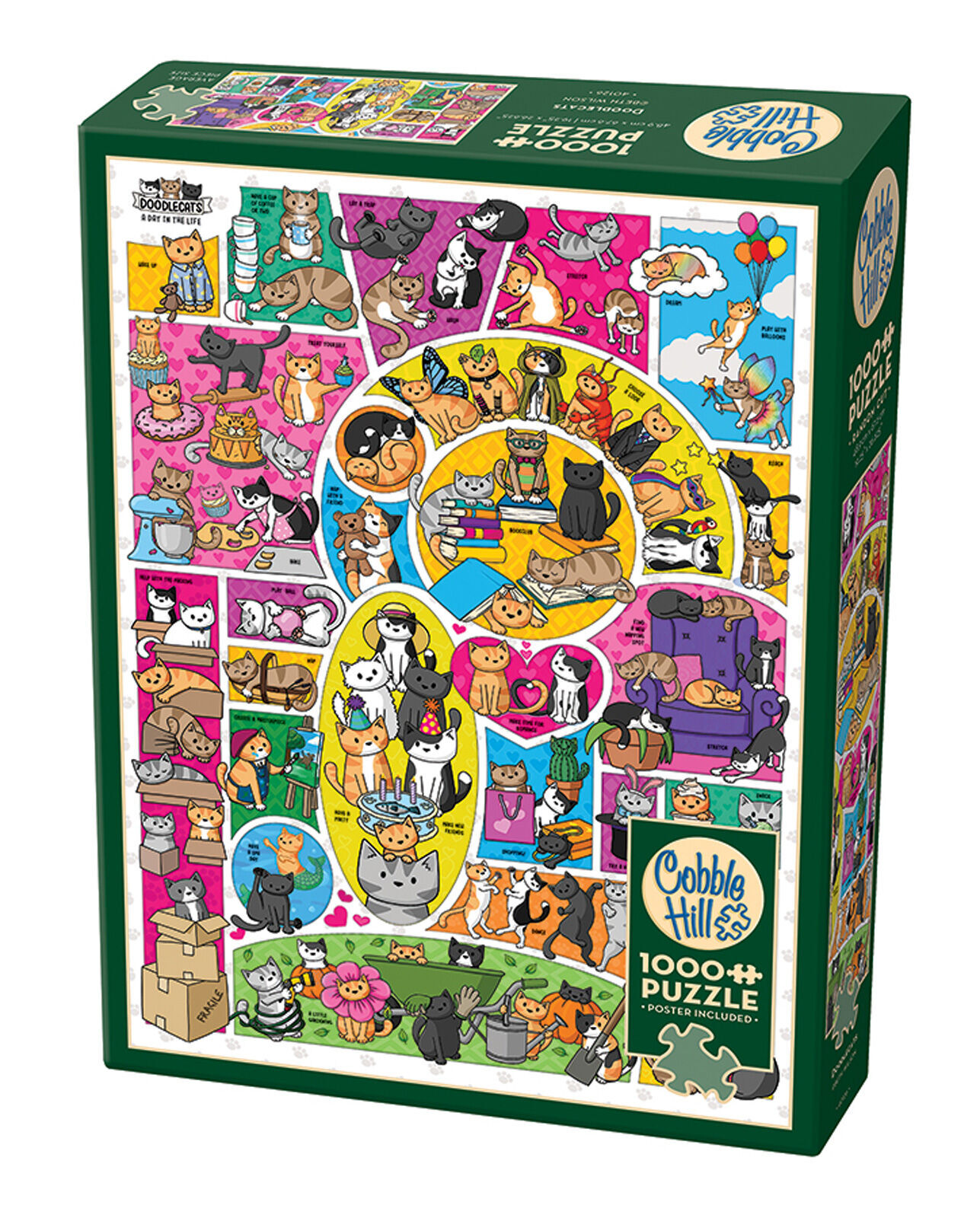 Puzzle 1000 Śmieszne koty 112235