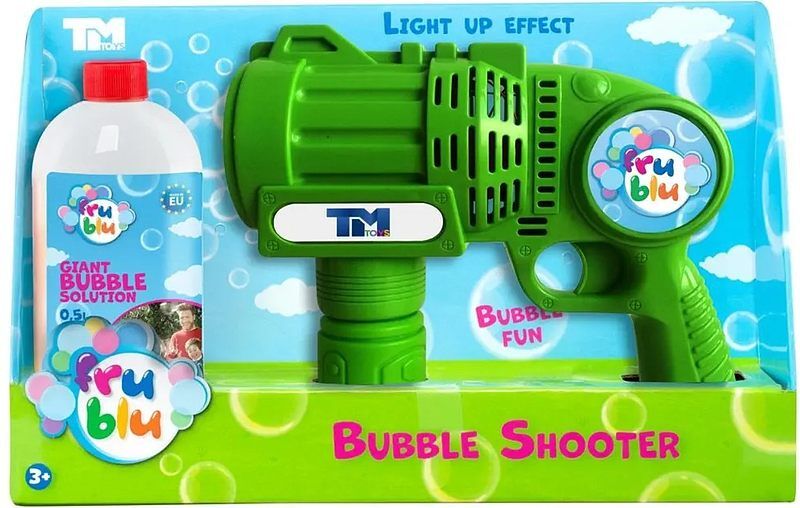 Fru Blu. Bańkowy shooter