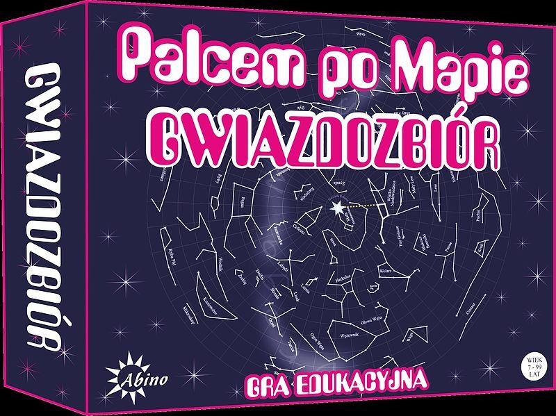 Gra palcem po mapie gwiazdozbiór nowa edycja