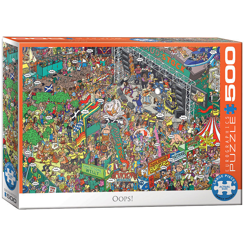 Puzzle 500 oops! by martin berry 6500-5459