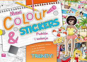 Maxi Colour & Stickers. Podróże i wakacje