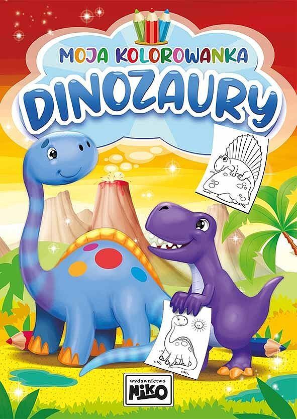 Dinozaury. Moja kolorowanka