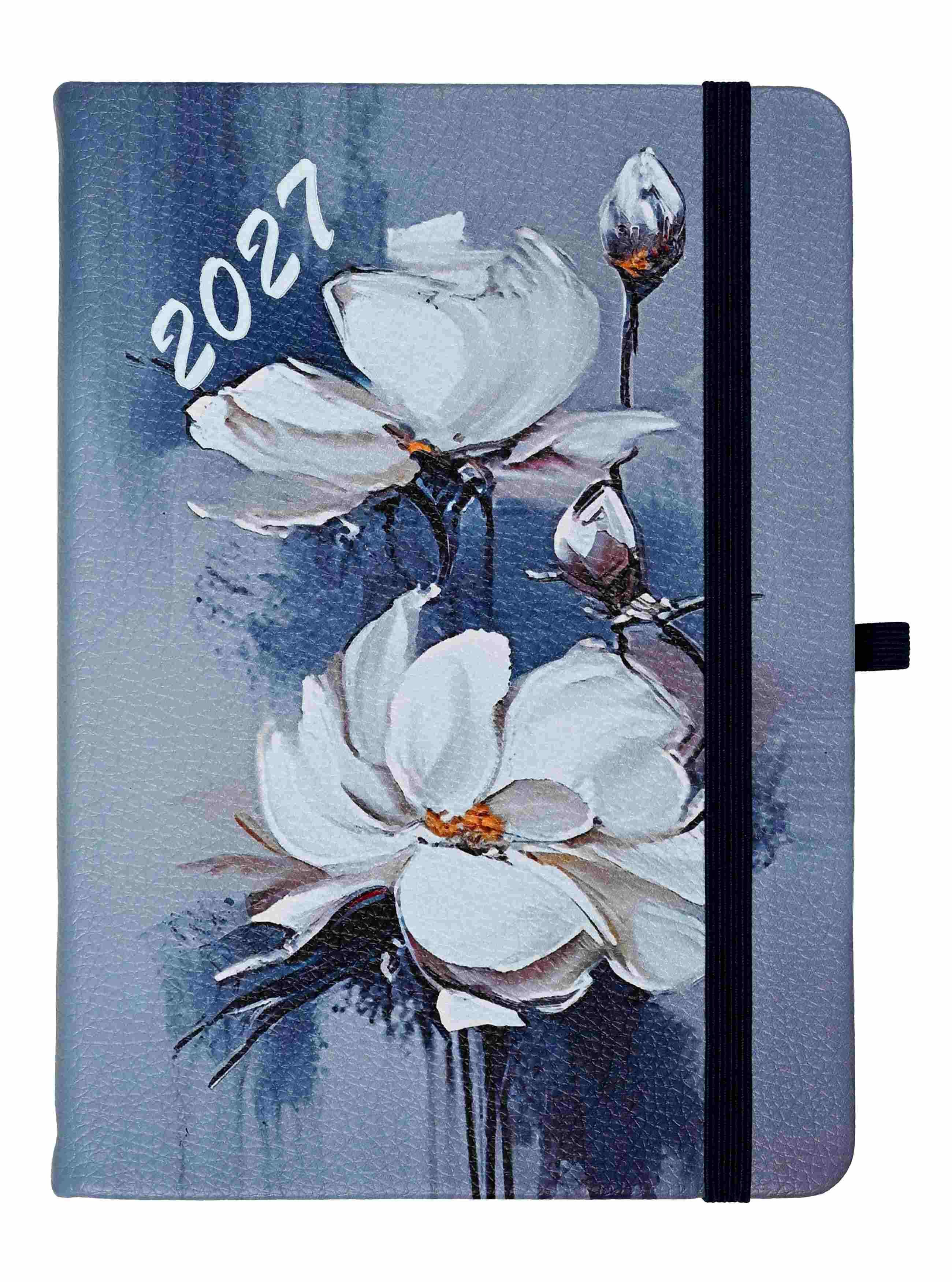 Kalendarz 2027 Jazz B6 dzienny magnolia