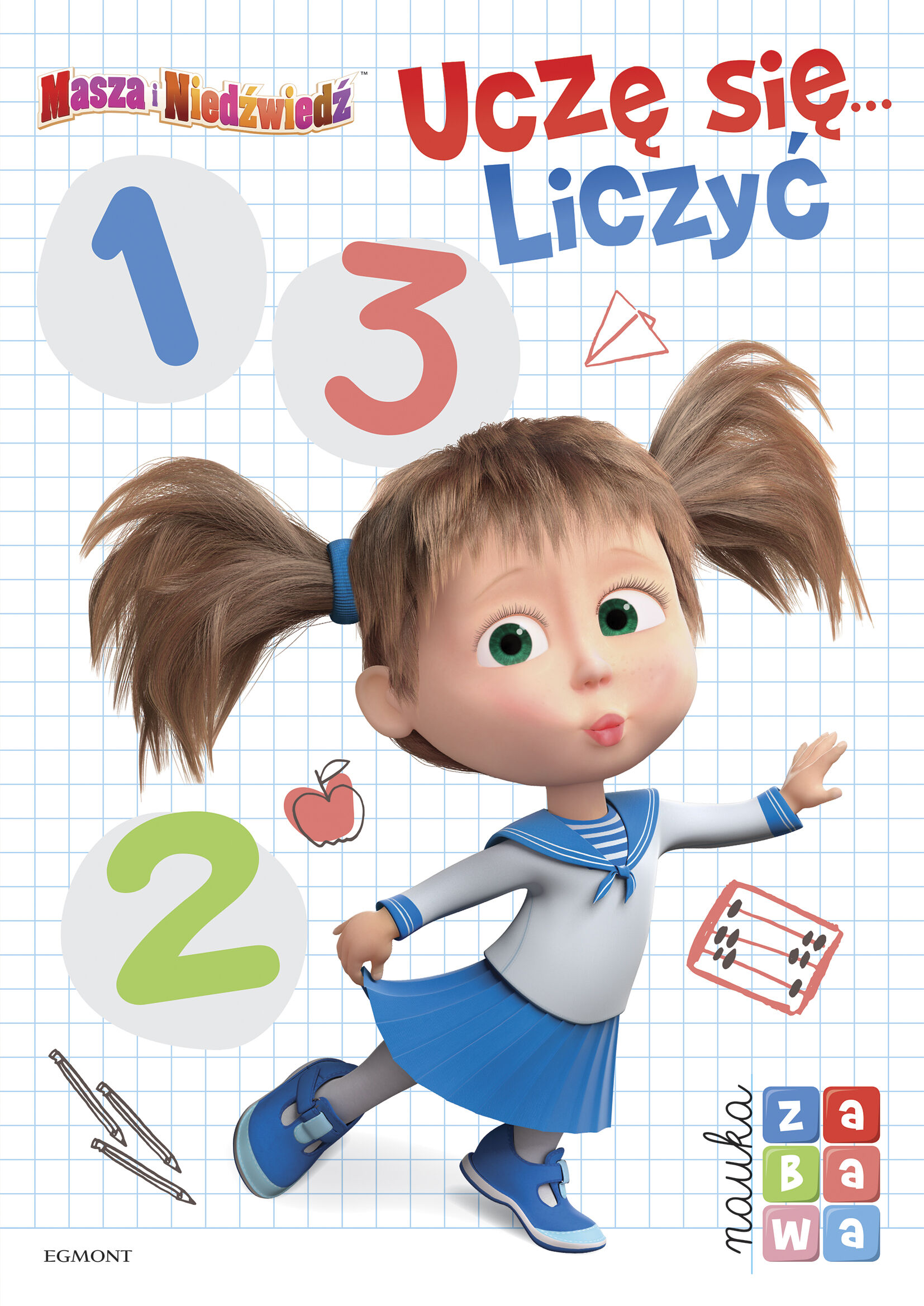 Masza i Niedźwiedź. Uczę się... liczyć. Nauka i zabawa