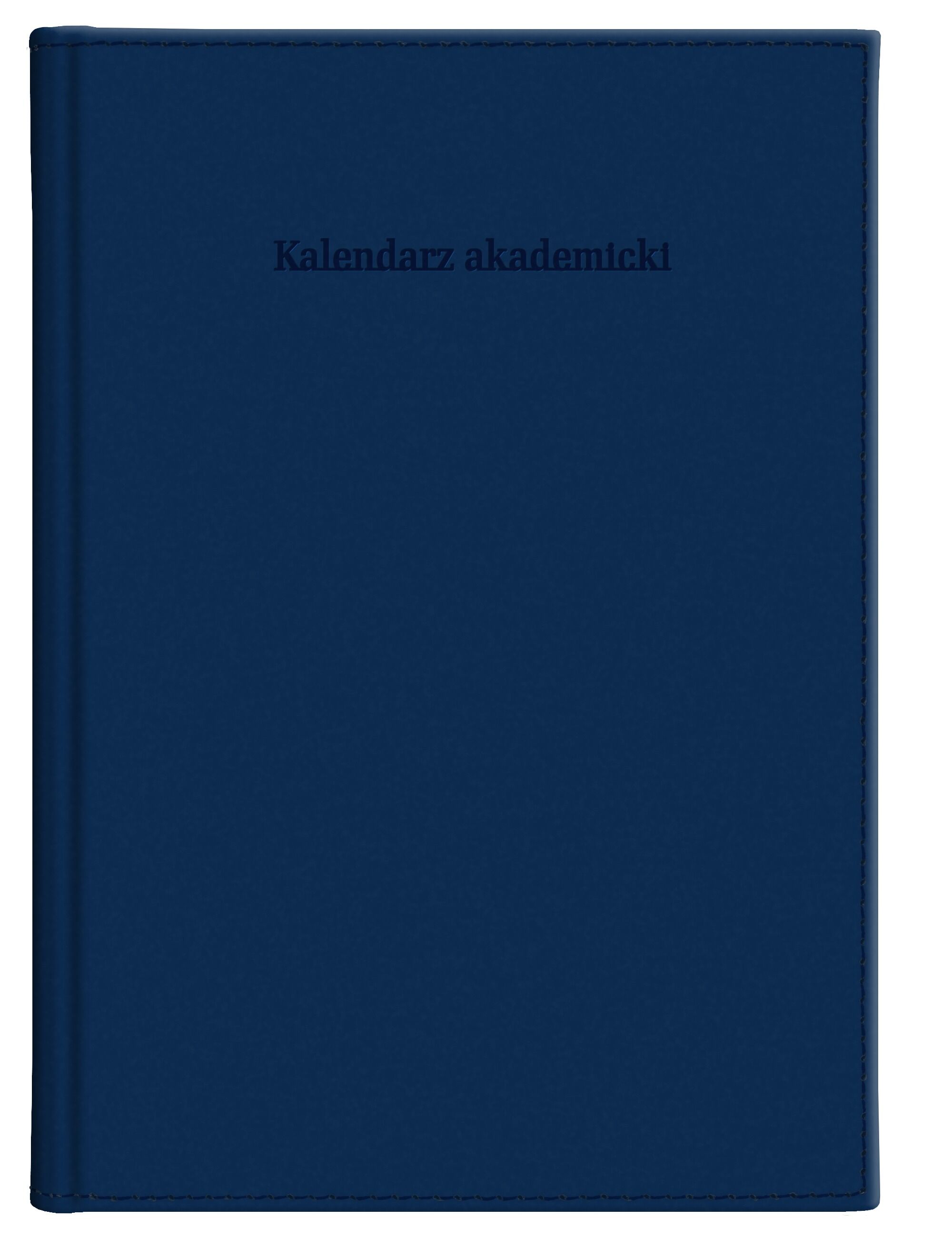 Kalendarz akademicki 2026/2027 A5T Vivella granat