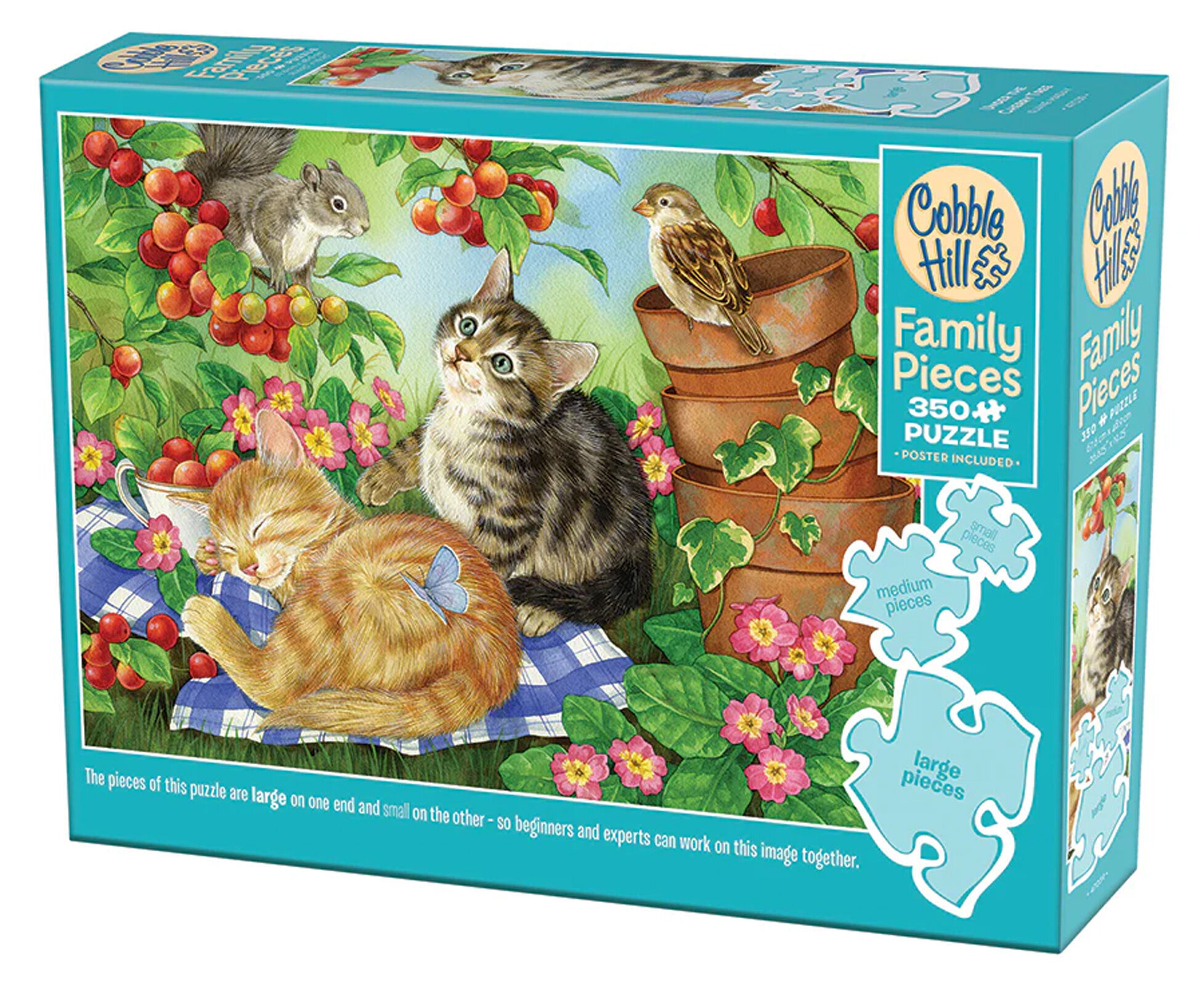 Puzzle 350 Pod wiśniowym drzewem 113632