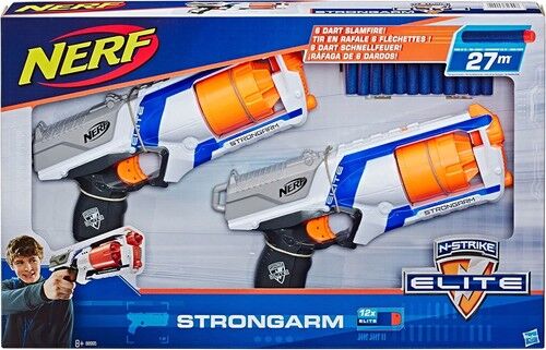 Nerf N-Strike Elite 2x Wyrzutnia Strongarm