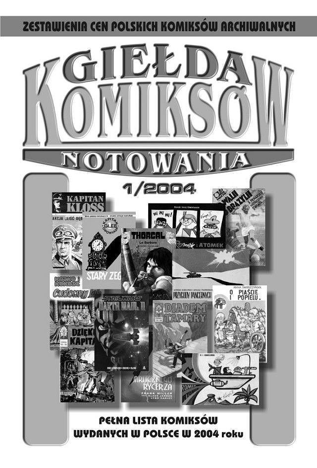 Giełda Komiksów - Notowania #1 (1/2004)