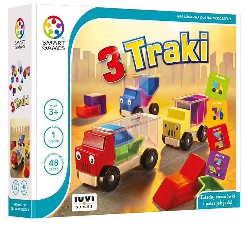 Smart games 3 traki (pl) iuvi games
