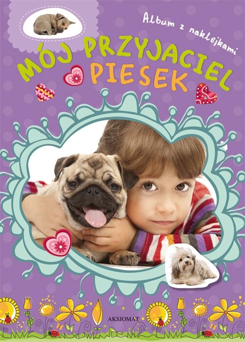 Album z naklejkami - mój przyjaciel piesek
