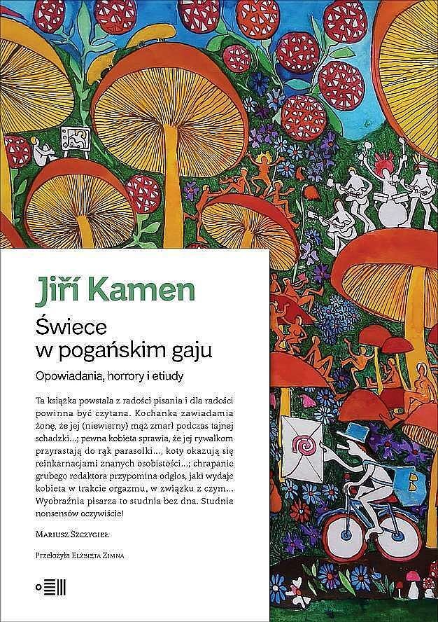 Świece w pogańskim gaju.